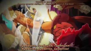 Гребешки vs креветки