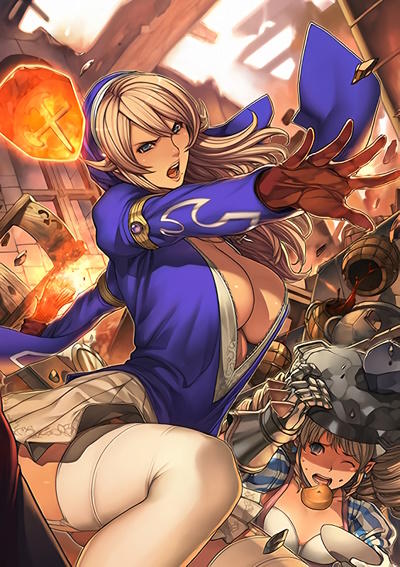 Queen's Blade OVA постер