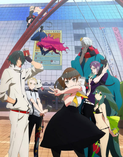 Gatchaman Crowds постер